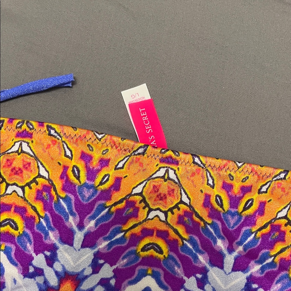 Victoria's Secret Multicolor Patterned Bikini Set - Picture 7 of 10